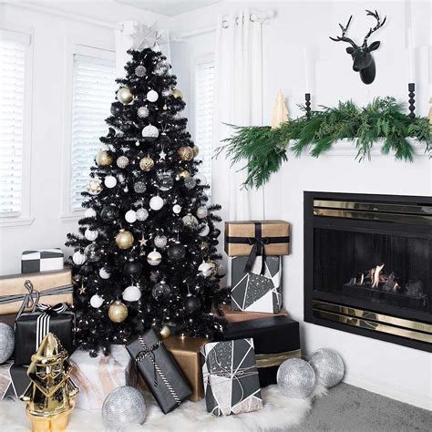 Black Is The New Festive Black Christmas Trees Steal The Spotlight