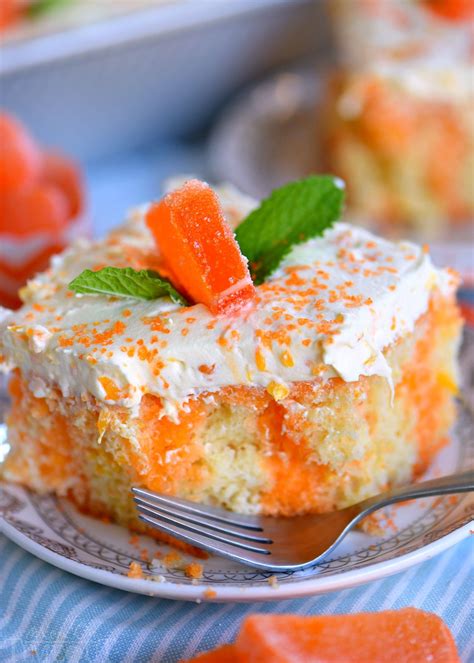 this easy orange creamsicle poke cake is a wonderful addition to all your summer parties a lo