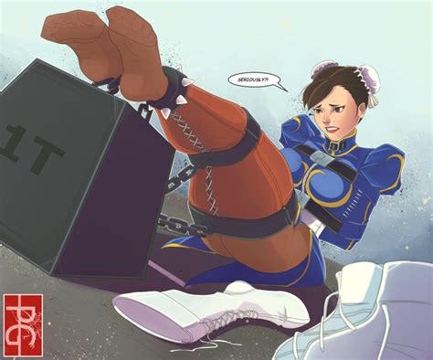 Chun Li Capcom Street Fighter Highres 1girl Ass Bdsm Bondage