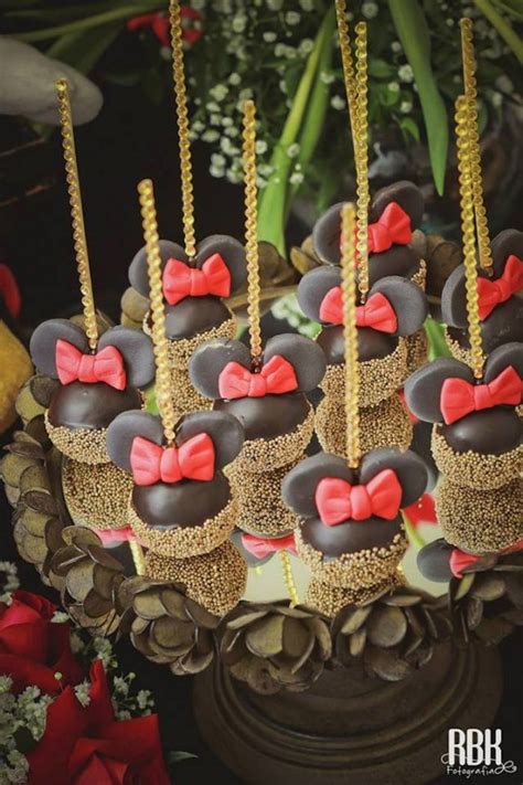 Karas Party Ideas Elegant Minnie Mouse Birthday Party