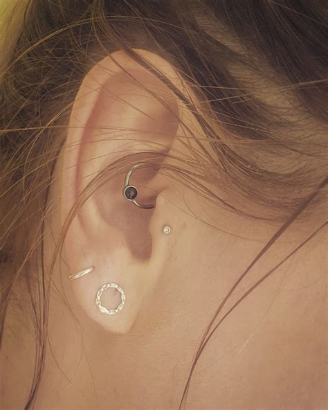 Daith And Tragus Piercing Combo Love It Tragus Piercing Jewelry