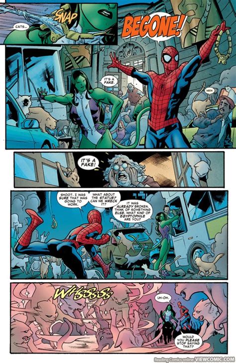 Spider Man And She Hulk Comic Book Excerpt Media Chomp