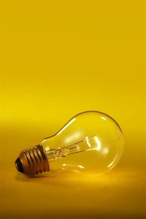 Yellow Light Bulb Yellow Aesthetic Yellow Photography Yellow