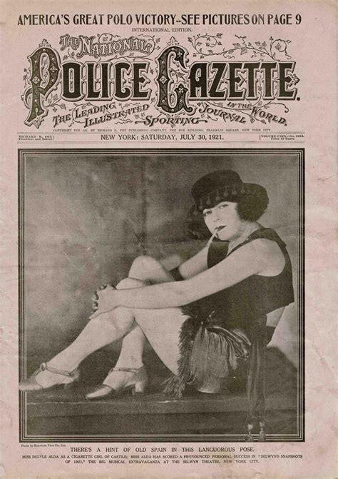 The National Police Gazette The Leading Illustrated Sporting Journal In The World 1 Issue