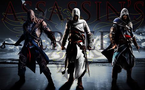 Assassins Creed Connor Altair And Ezio By Assacenation On Deviantart