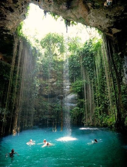 Express O Hidden Cave Pool In Mexico
