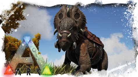 Ark Survival Evolved Germandeutsch Pachyrhinosaurus ZÄhmung Youtube