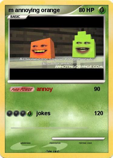 Pokémon M Annoying Orange Annoy My Pokemon Card