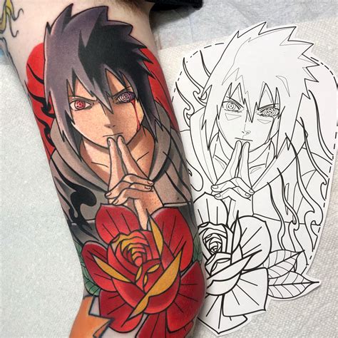 Itachi And Sasuke Manga Panel Tattoo Itachi Naruto Drawings Disney