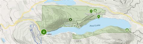 Best Trails In Paul Lake Provincial Park British Columbia Canada