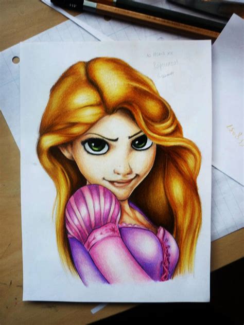 Rapunzel Tangled By Polaara On Deviantart Princess Drawings Disney