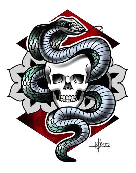 Snakey By Stevekretzart On Deviantart