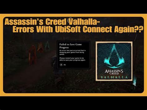 Assassin S Creed Valhalla Errors With UbiSoft Connect Again YouTube