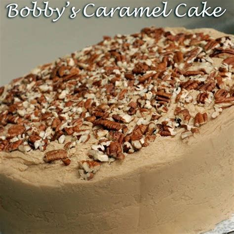 I always have key lime juice on hand, so when i saw the recipe i had to try it. Bobby's Caramel Cake - Paula Deen | Recipe | Caramel cake ...