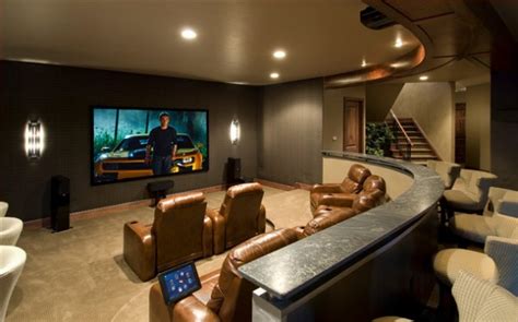 They can go to the beach, climb a mountain, or have a picnic. 22 Contemporary Media Room Design Ideas