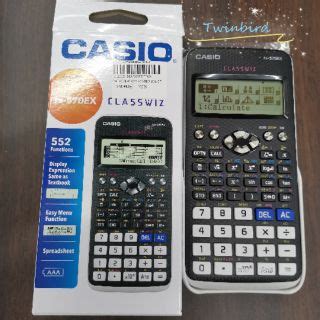 ■■ frequently asked questions ■■. 100% ORIGINAL CALCULATOR CASIO FX-570EX | Shopee Singapore