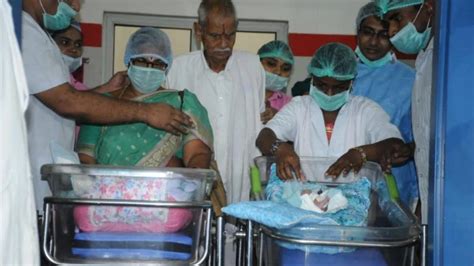 Year Old Woman From Andhra Pradesh Gives Birth To Twins Sets World