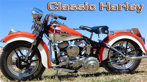 Old Classic Harley Davidson Hd Youtube