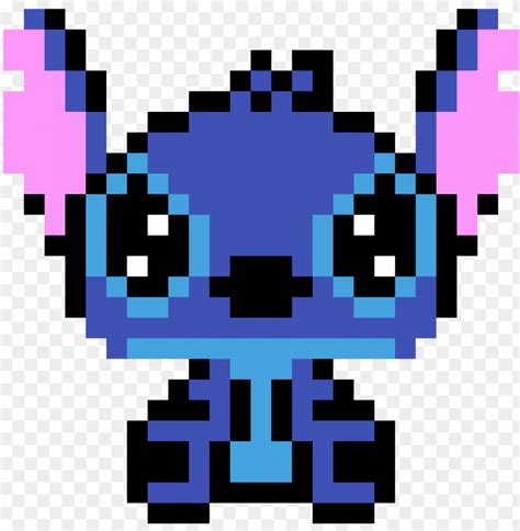 Pixel Art Angel Et Stitch