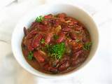 Pictures of Indian Recipe Rajma Curry