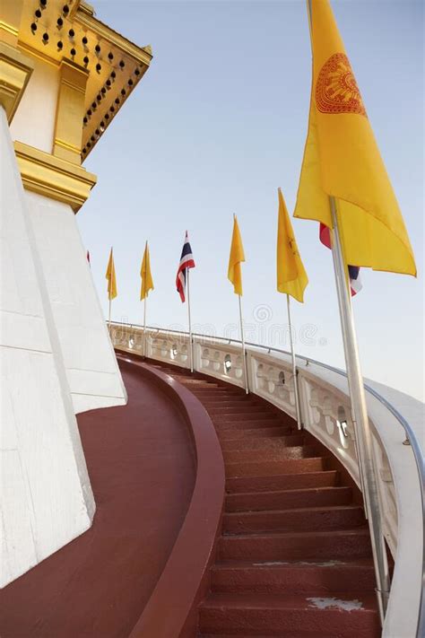 Golden Mount Buddhist Temple Spiral Staircase Building