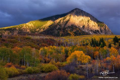 Marcellina Mountain Sunset Gunnison National Forest Colorado