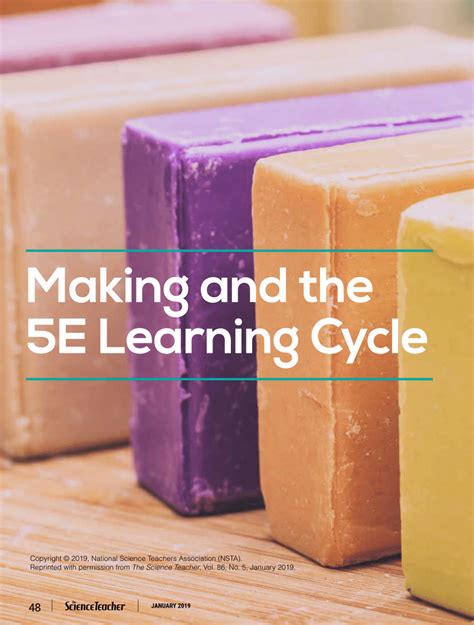 Pdf Making And The 5e Learning Cycle