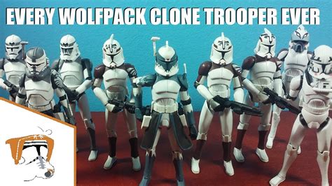 Every Hasbro 375 Wolfpack Clone Trooper Figure 104th Battalion