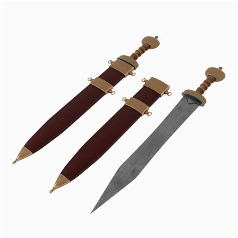 Roman Sword Gladius 3d Model