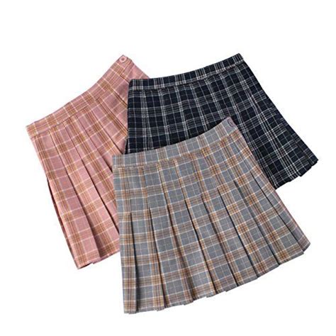 Dazcos Us Size Japan School Plaid Skirt Shopinzar Plaid Skirts