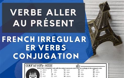 French Verbs Conjugation Le Verbe ALLER Au Present Houston French