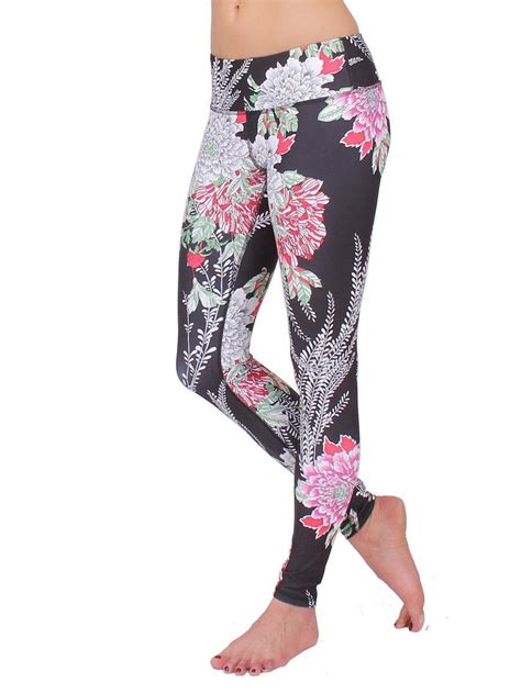 Anjali The Ferocity Printed Yoga Leggings For Women Eco Friendly