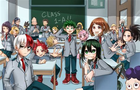 Bnha Class 1 A Wallpapers Top Free Bnha Class 1 A Backgrounds