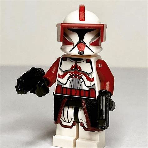 Lego Star Wars Minifigures Clone Trooper Commander Fox Phase 1