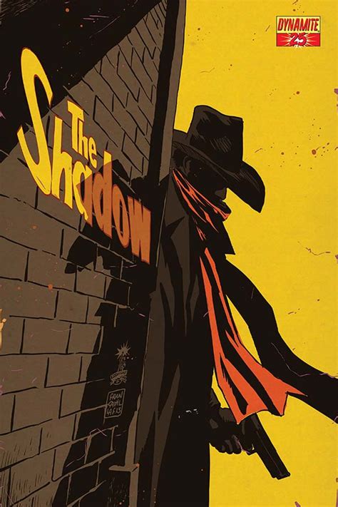 The young man who is only playing at being a power in the shadows, his misunderstanding. Dynamite® The Shadow #25