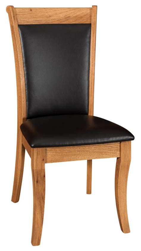 Acadia Dining Chair Amish Solid Wood Chairs Kvadro Furniture