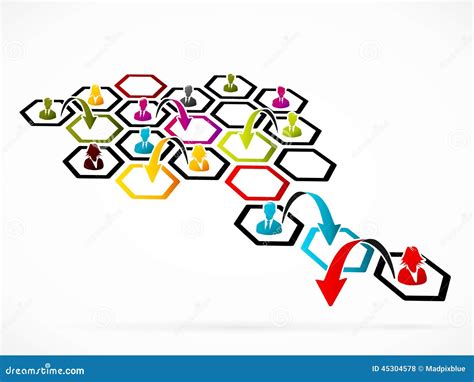 Restructuring Stock Vector Illustration Of Move Company 45304578