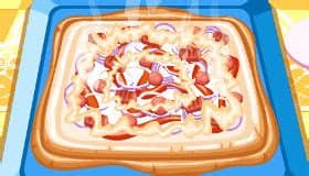 Trabaja en una fábrica de dulces, hornea pizzas en una pizzería, o solo disfruta decorando helado. Juego de Cocinar una pizza cuadrada gratis - Juegos Xa Chicas