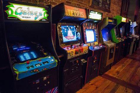 Arcade Bars Bares Con Videojuegos Clásicos Maquinas Arcade Y