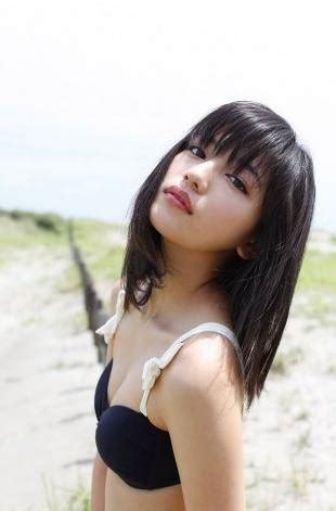 Kawaguchi Haruna Wears A Black Bikini For Her New Calendar Tokyohive Com