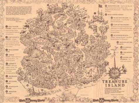 Treasure Island 1 Treasure Island Map Treasure Island Retro Poster