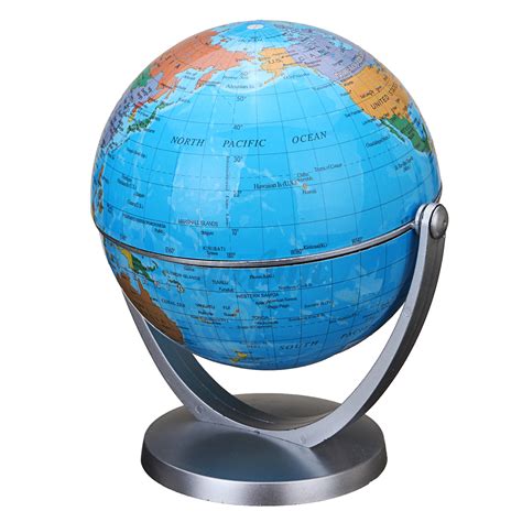 360° Rotating Globes Earth Globe World Geography Map Table Desktop