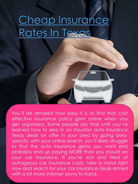 Ppt Cheap Insurance Rates In Texas Powerpoint Presentation Free