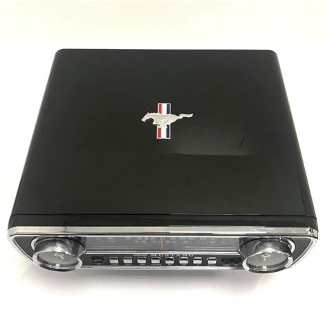 Ion Ford Mustang Lp Turntable Classic Car Radio Style Record Player