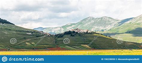 The Village Of Castelluccio Di Norcia Destroyed By The 2016 Earthquake