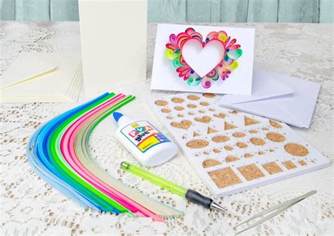 Quilling Kit Complete Starter Kit 12 Projects Make Quilled Etsy Uk