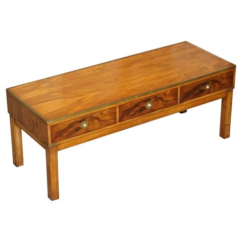 Antique Burr Walnut Coffee Table At 1stdibs