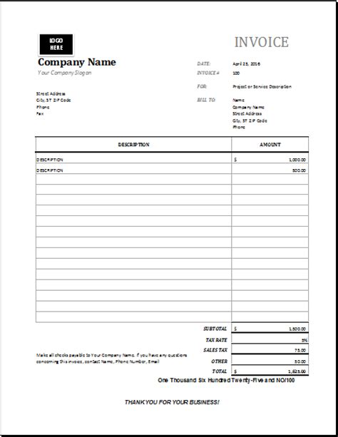 How to refresh cell data after applying number formatting in excel. MS EXCEL Maintenance Invoice Template | Excel Invoice ...