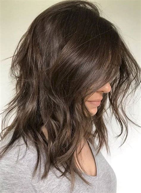 Cortes De Cabello Al Hombro En Capas Ideal Para Mujeres De A Os Nueva Mujer