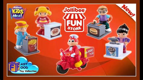 2018 Jollibee Fun Store Jolly Kiddie Meal Toys Complete Set